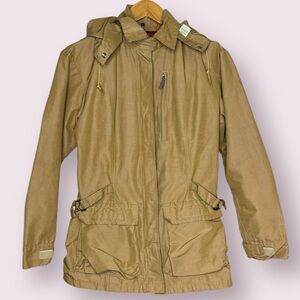 Vintage Sierra Designs Jacket Raincoat W/ Removable Hood